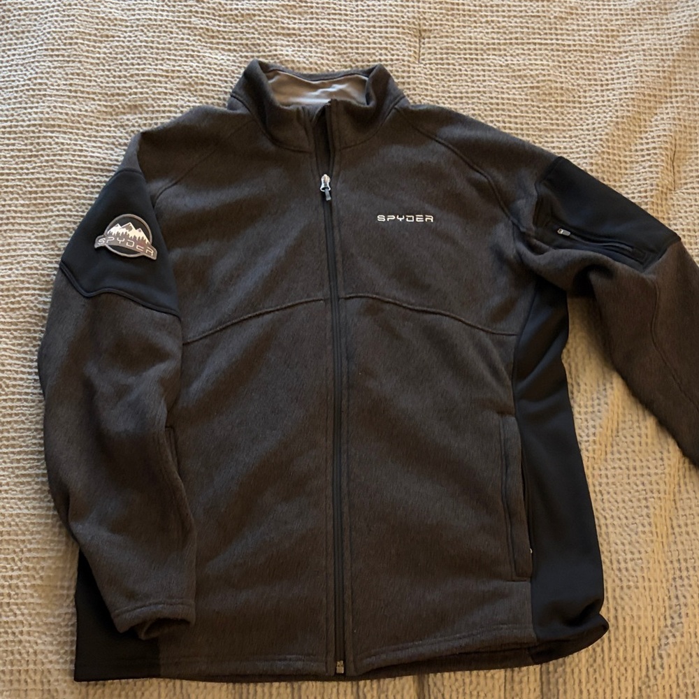 Spyder Men's Dark Gray Performance Jacket